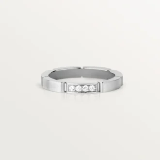Maillon Panthere trouwring – witgoud, diamanten – Cartier