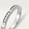 Maillon Panthere trouwring – witgoud, diamanten – Cartier