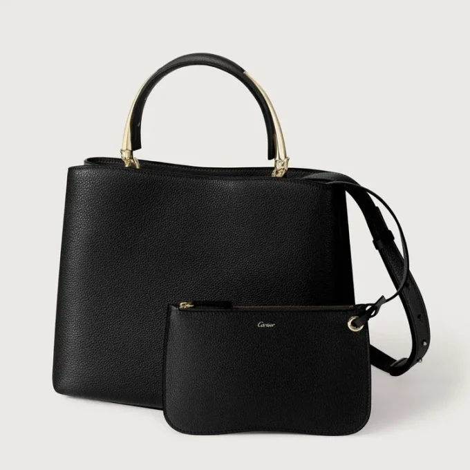 Middelgrote tas, Panthere Double
