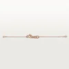 Panthere De Cartier-armband, aan ketting, diamanten