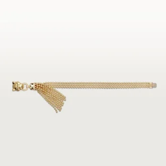 Panthere De Cartier-armband, aan ketting, diamanten