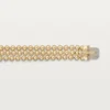 Panthere De Cartier-armband, aan ketting, diamanten
