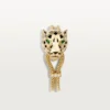 Panthere De Cartier-armband, aan ketting, diamanten