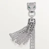Panthere De Cartier-armband, aan ketting, half bezet