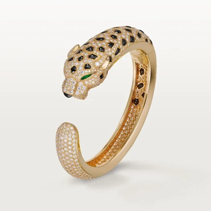 Panthere De Cartier-armband, bezet