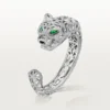 Panthere De Cartier-armband, bezet