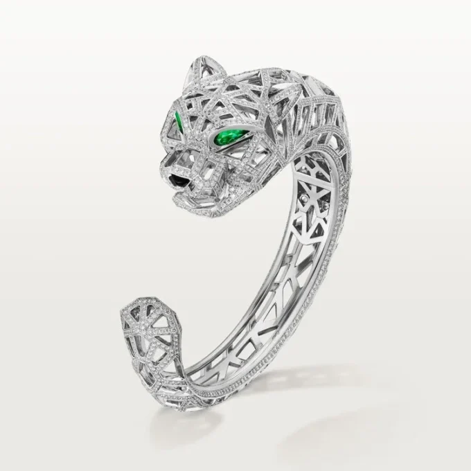 Panthere De Cartier-armband, bezet
