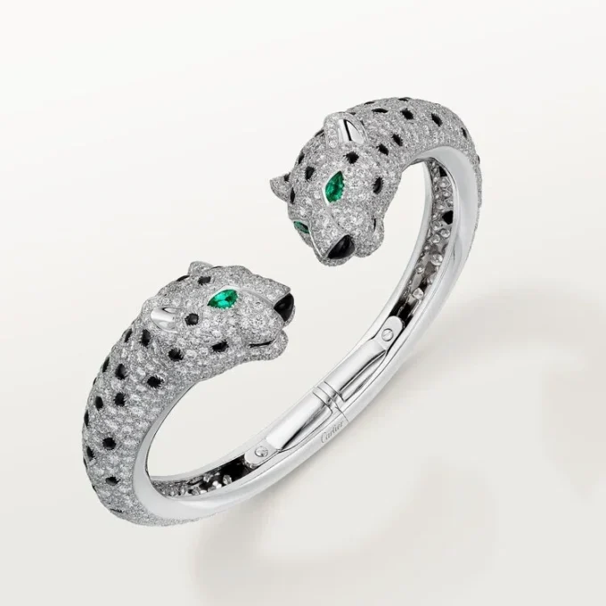 Panthere De Cartier-armband, bezet