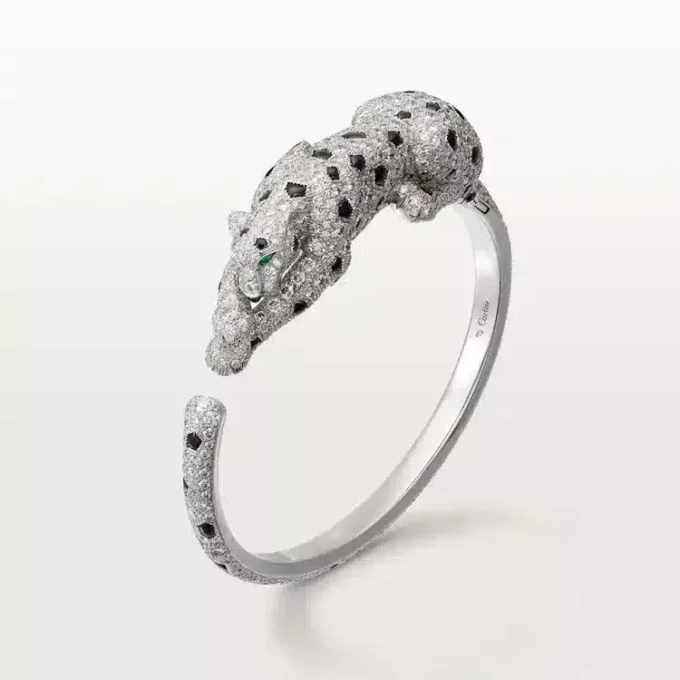 Panthere De Cartier-armband, bezet
