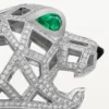 Panthere De Cartier-armband, bezet