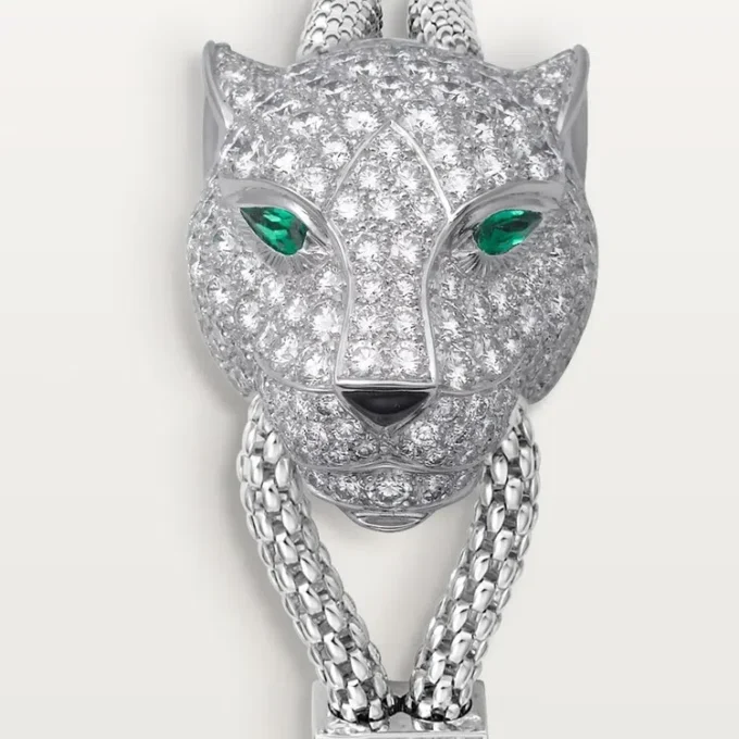 Panthere De Cartier-armband, bezet