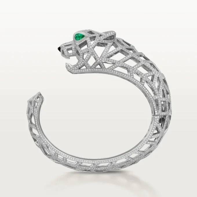 Panthere De Cartier-armband, bezet