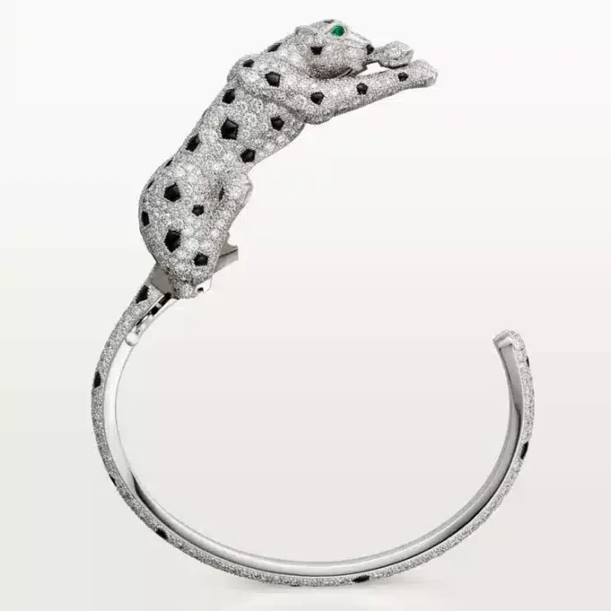 Panthere De Cartier-armband, bezet