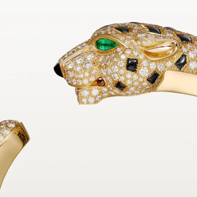 Panthere De Cartier-armband, bezet
