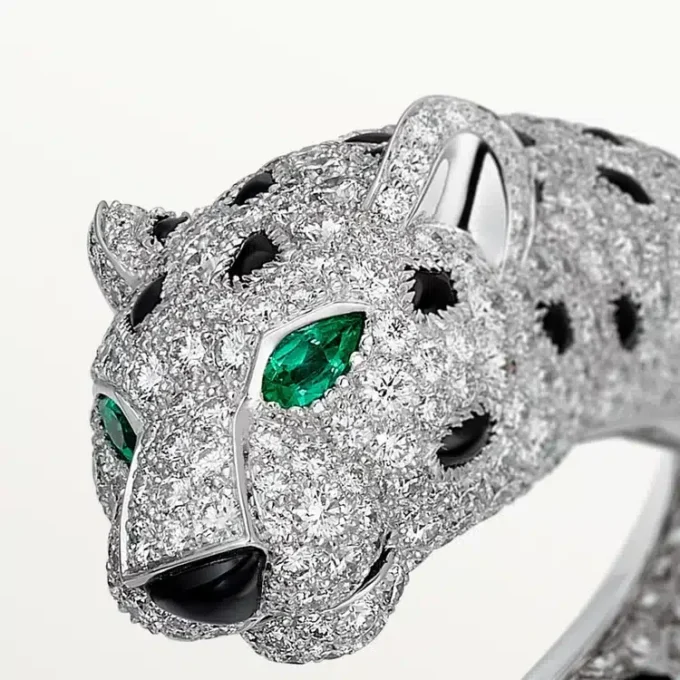 Panthere De Cartier-armband, bezet