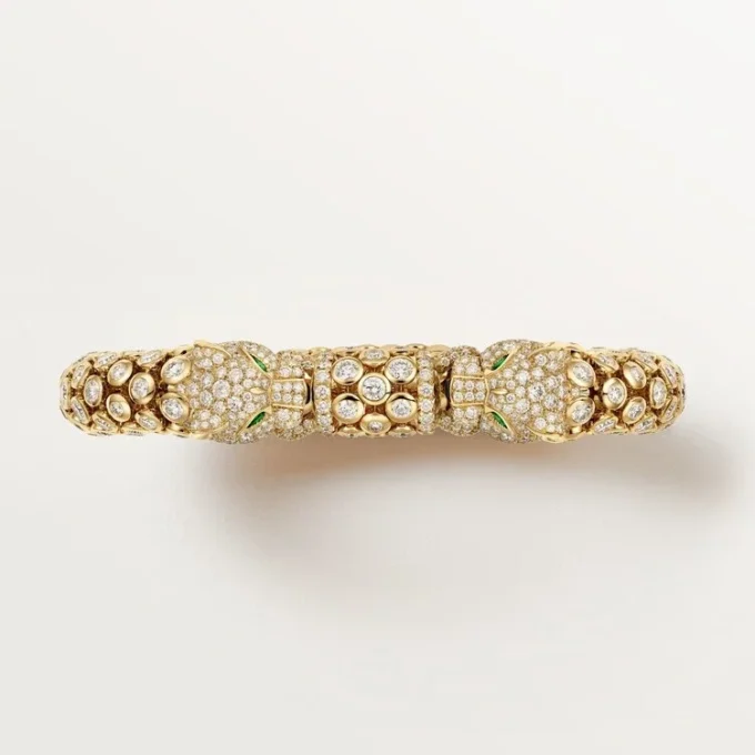 Panthere De Cartier-armband, bezet