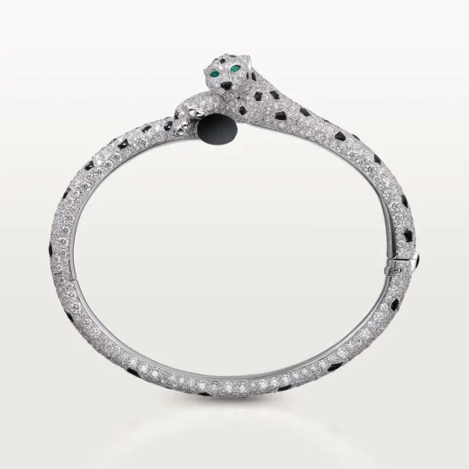 Panthere De Cartier-armband, bezet