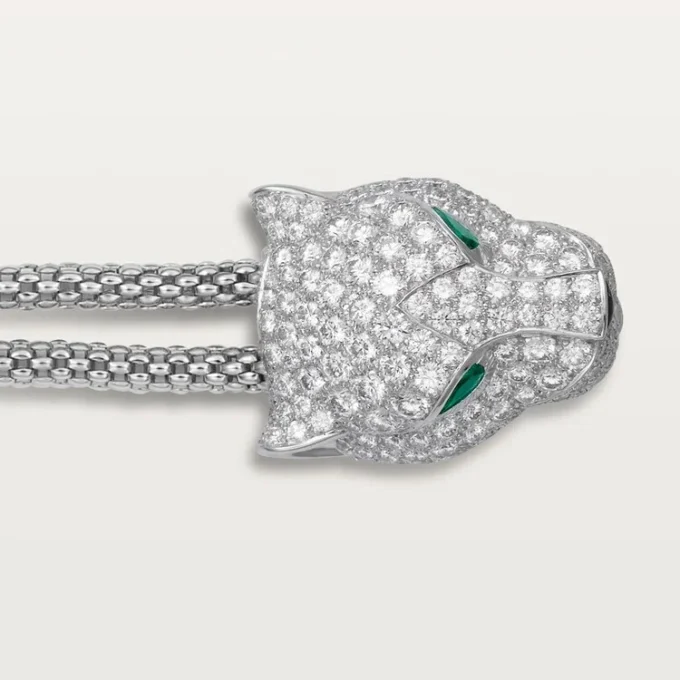 Panthere De Cartier-armband, bezet
