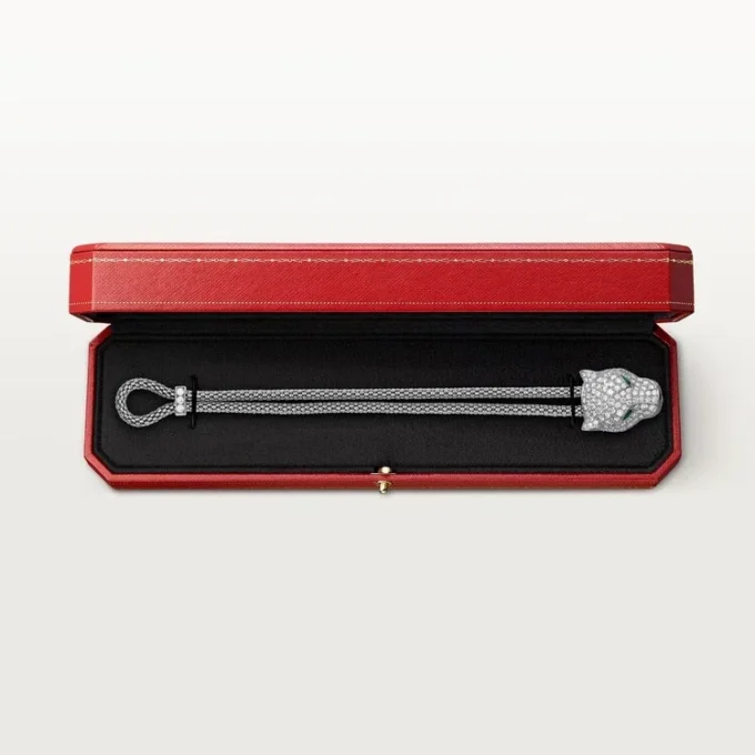 Panthere De Cartier-armband, bezet