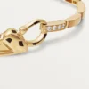 Panthere De Cartier-armband – geelgoud, lak, diamant, tsavoriet, onyx – Cartier