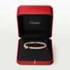 Panthere De Cartier-armband, klein model, bezet