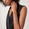 Panthere De Cartier-armband, klein model, half bezet