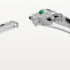 Panthere De Cartier-armband, middelgroot model, bezet