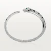 Panthere De Cartier-armband, middelgroot model, bezet