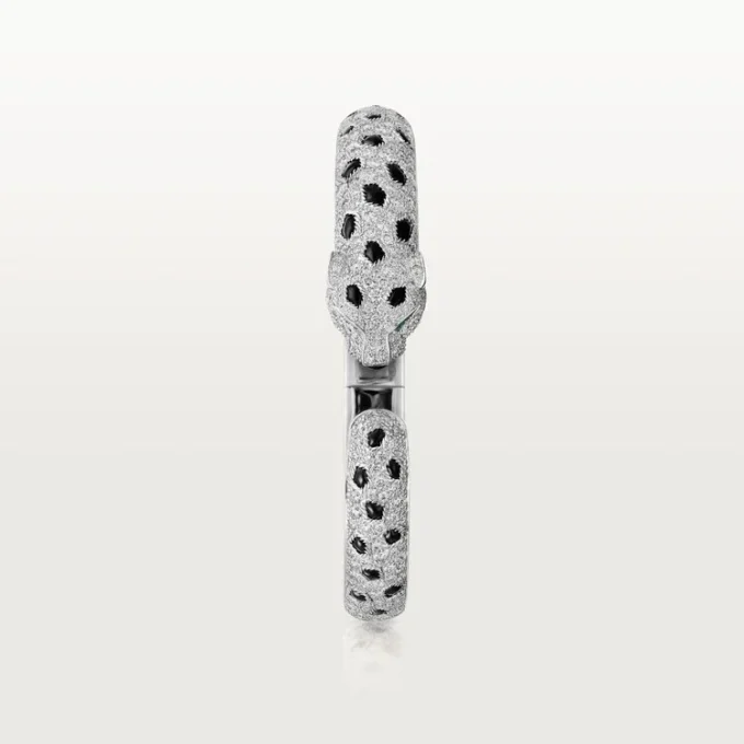 Panthere De Cartier-armband, middelgroot model, bezet