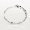 Panthere De Cartier-armband, middelgroot model, bezet