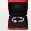 Panthere De Cartier-armband, middelgroot model, bezet