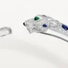Panthere De Cartier-armband, middelgroot model, bezet