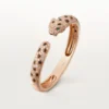 Panthere De Cartier-armband, middelgroot model, half bezet