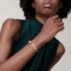 Panthere De Cartier-armband, middelgroot model, half bezet