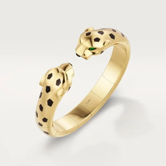 Panthere De Cartier-armband, scharnierend