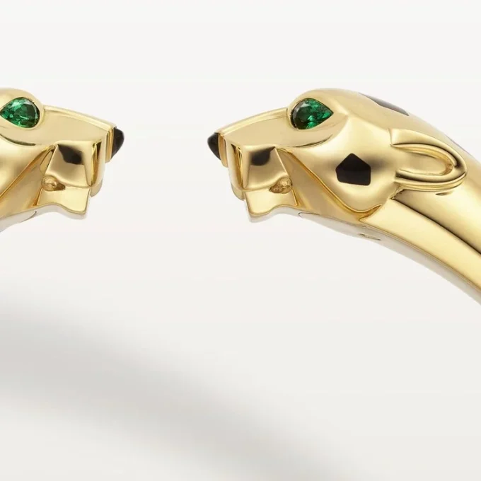 Panthere De Cartier-armband, scharnierend