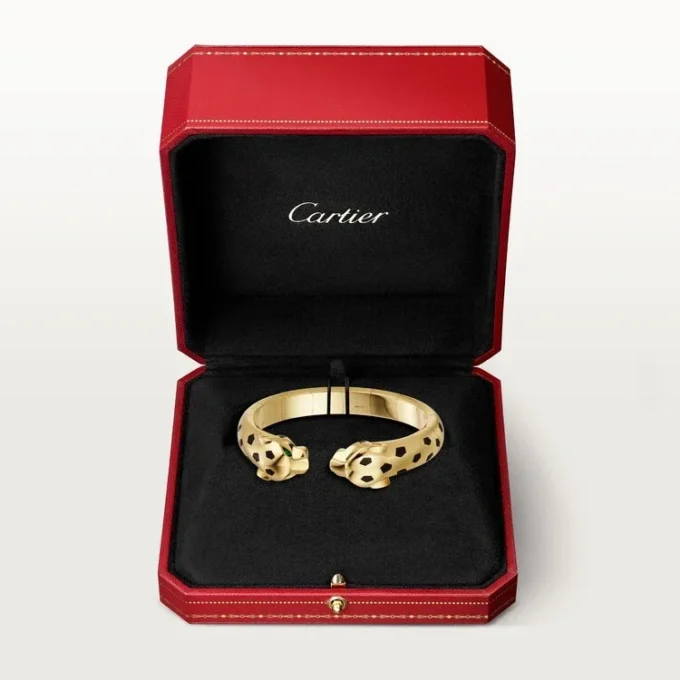Panthere De Cartier-armband, scharnierend