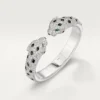 Panthere De Cartier-armband, scharnierend, bezet