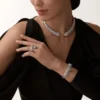 Panthere De Cartier-ring, scharnierend, bezet