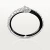 Panthere De Cartier-armband, zwart gelakt, bezet