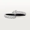 Panthere De Cartier-armband, zwart gelakt, bezet