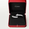 Panthere De Cartier-armband, zwart gelakt, bezet