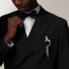 Panthere De Cartier-broche – Witgoud, smaragden, onyx, diamanten – Cartier