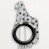 Panthere De Cartier-broche – Witgoud, smaragden, onyx, diamanten – Cartier