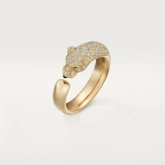 Panthere De Cartier diamanten ring, geelgoud | Cartier Us