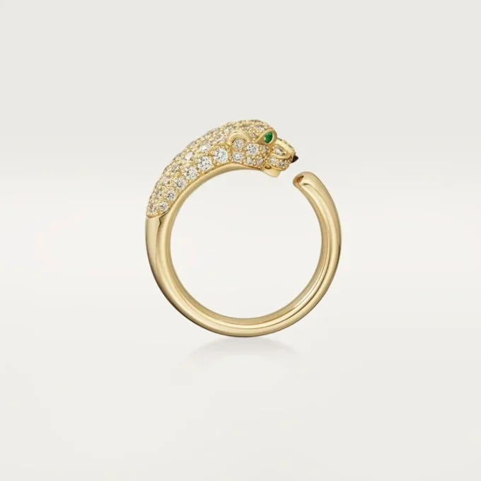 Panthere De Cartier diamanten ring, geelgoud | Cartier Us