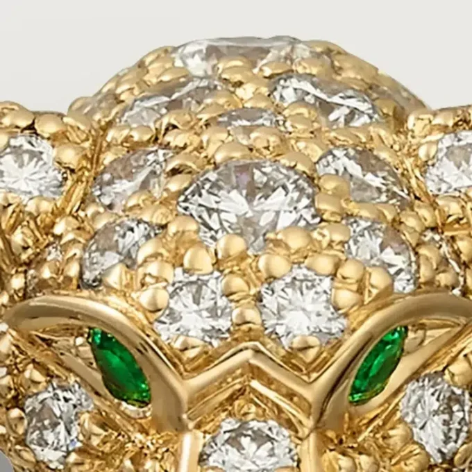 Panthere De Cartier diamanten ring, geelgoud | Cartier Us