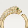 Panthere De Cartier diamanten ring, geelgoud | Cartier Us