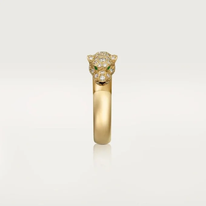 Panthere De Cartier diamanten ring, geelgoud | Cartier Us