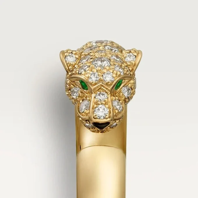 Panthere De Cartier diamanten ring, geelgoud | Cartier Us